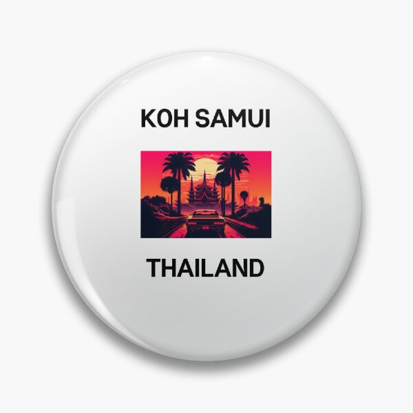 Item preview, Koh Samui Thailand synthwave designed and sold by GigaDesigns.