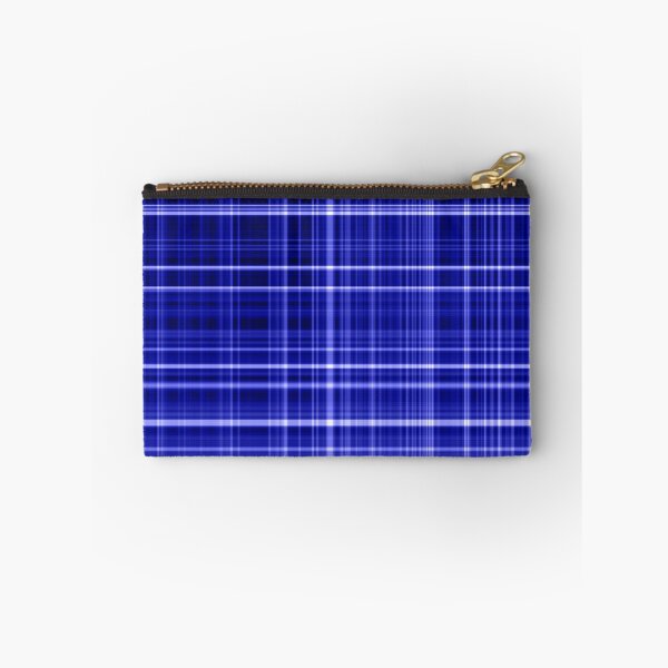 Item preview, Blue Plaid Colorful Stripes Design designed and sold by eddiebarronshop.