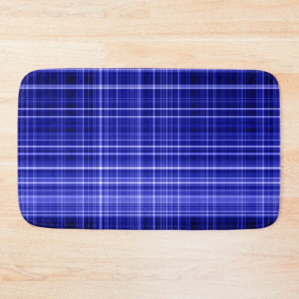 Item preview, Blue Plaid Colorful Stripes Design designed and sold by eddiebarronshop.