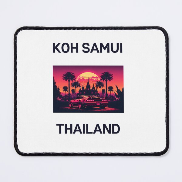 Item preview, Koh Samui Thailand synthwave designed and sold by GigaDesigns.