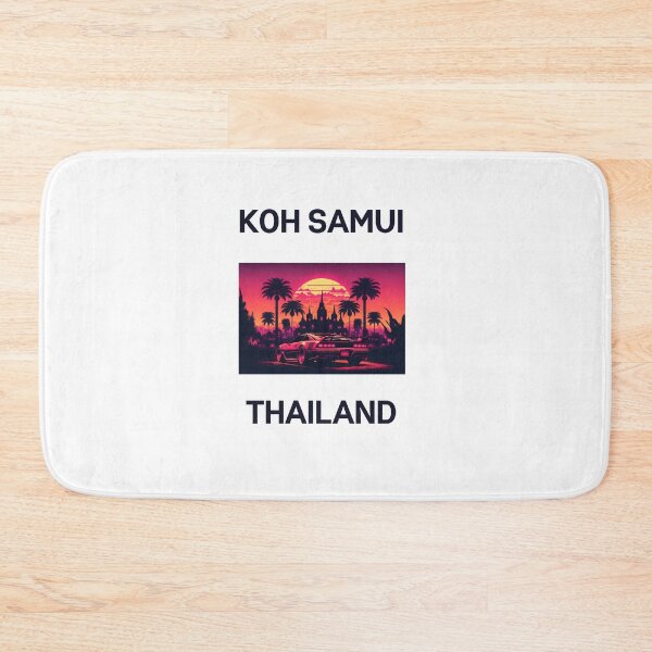 Item preview, Koh Samui Thailand synthwave designed and sold by GigaDesigns.