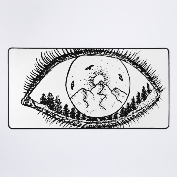 Item preview, Mountain view | the eyes of nature | mountaineering | art in eye designed and sold by designsbyMoiLS.
