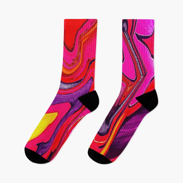 Item preview, Abstract unique colourful swirl pattern designed and sold by Sheeshai23.