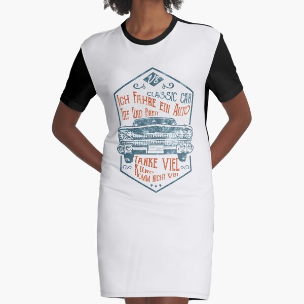 Deep and wide Graphic T-Shirt Dress