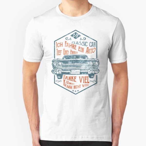Deep and wide Slim Fit T-Shirt