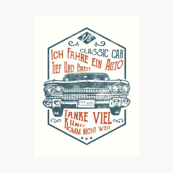Deep and wide Art Print