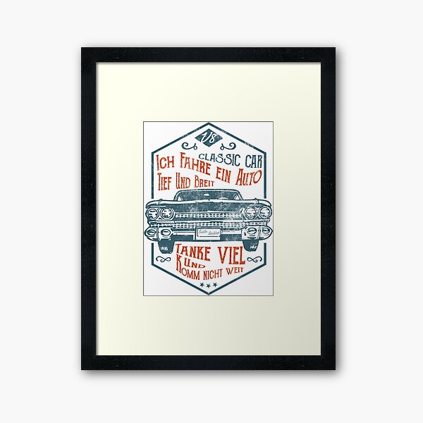 Deep and wide Framed Art Print