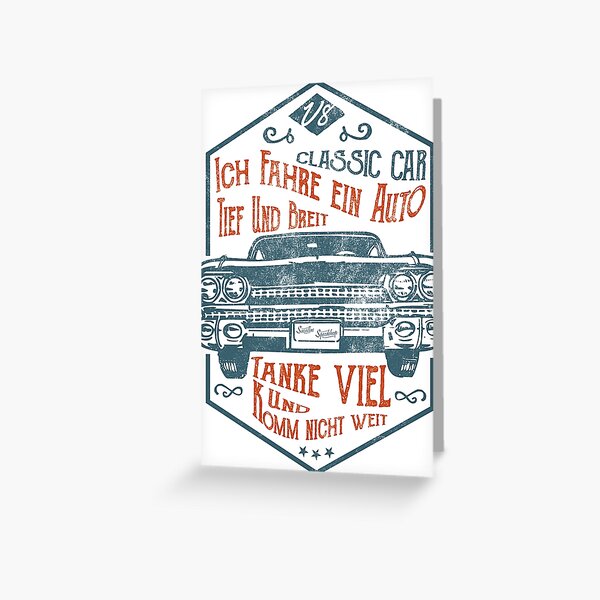 Deep and wide Greeting Card