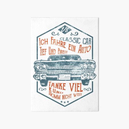 Deep and wide Art Board Print