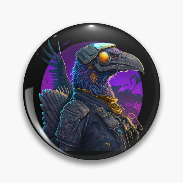 Item preview, Piloto de combate Cyberpunk Eagle designed and sold by The-Fox-Hole.