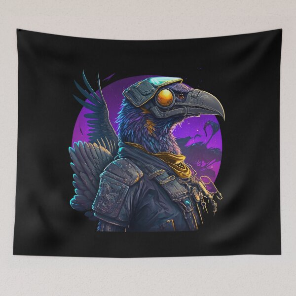 Item preview, Cyberpunk Eagle Fighter Pilot designed and sold by The-Fox-Hole.