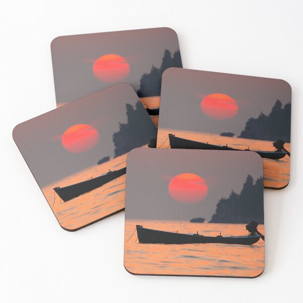 Item preview, SUNSET OVER THE RIVER designed and sold by MJ96-PRO.