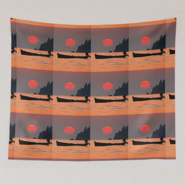 Item preview, SUNSET OVER THE RIVER designed and sold by MJ96-PRO.