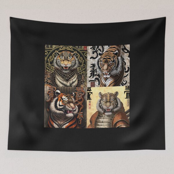 Item preview, Asian Tiger Poster Print designed and sold by 3 CITIES.