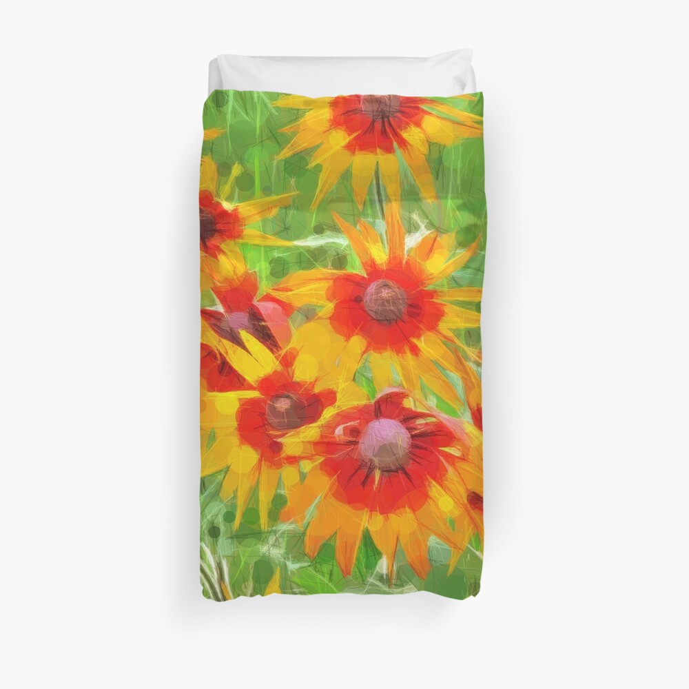 Flowers Duvet Cover