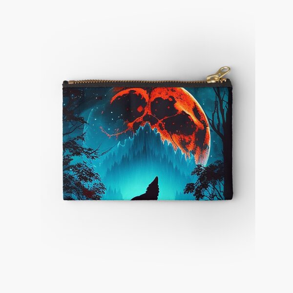 Item preview, The 8K Blood Wolf: A Mythical Digital Art Collectible designed and sold by Zovermind.