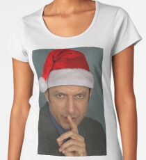 Christmas Jeff Goldblum Women's Premium T-Shirt