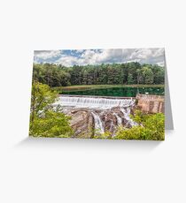 Dam on the Ottauquechee River Greeting Card