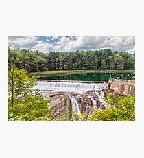 Dam on the Ottauquechee River Photographic Print