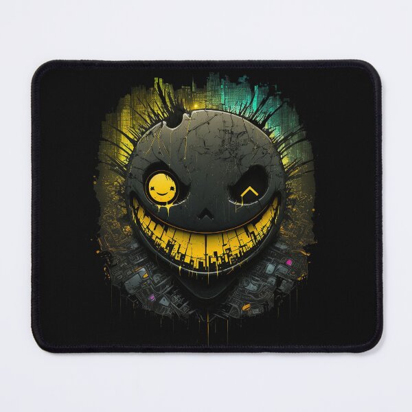 Item preview, Cyberpunk Grinning Face designed and sold by The-Fox-Hole.