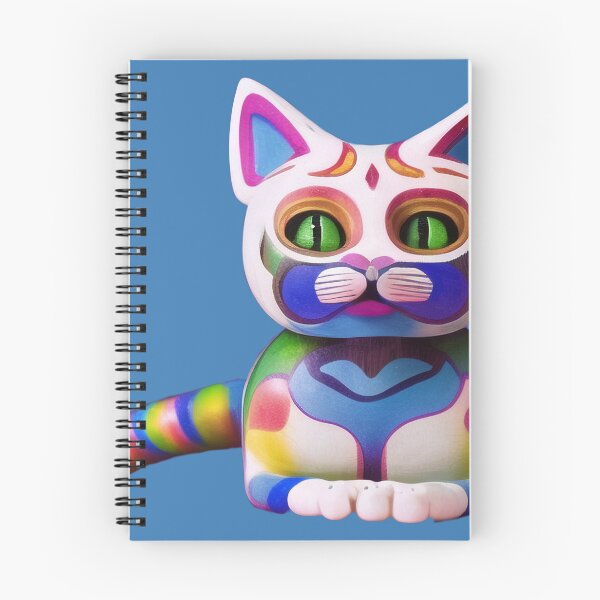 Item preview, Cat alebrije, AI art designed and sold by Dendros-Studio.