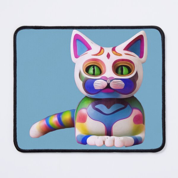 Item preview, Cat alebrije, AI art designed and sold by Dendros-Studio.