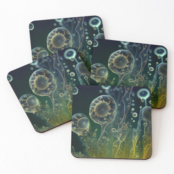 Item preview, Amoeba Dreams: A Vibrant Aquatic Artwork designed and sold by Artventure1.