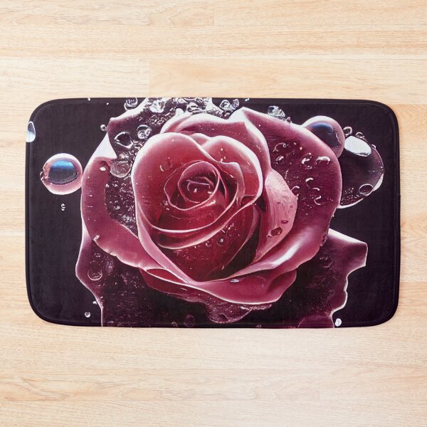 Item preview, Water Droplets Rose designed and sold by ArtAT.