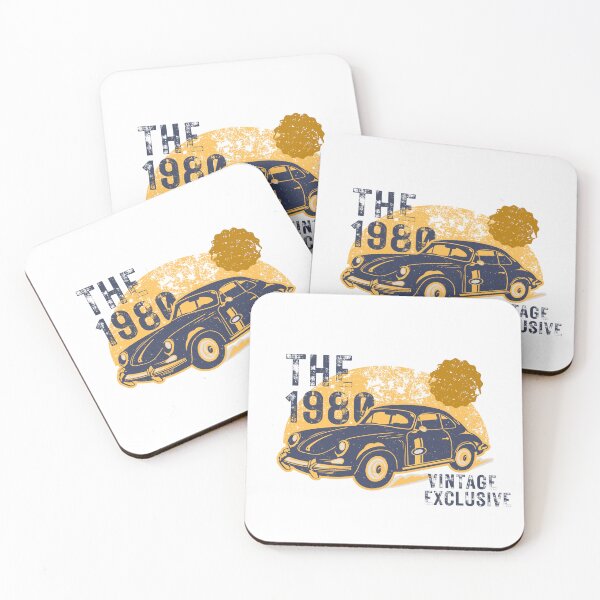 Item preview, The 1980 Vintage Exclusive Car vintage style  designed and sold by Affuabbu.