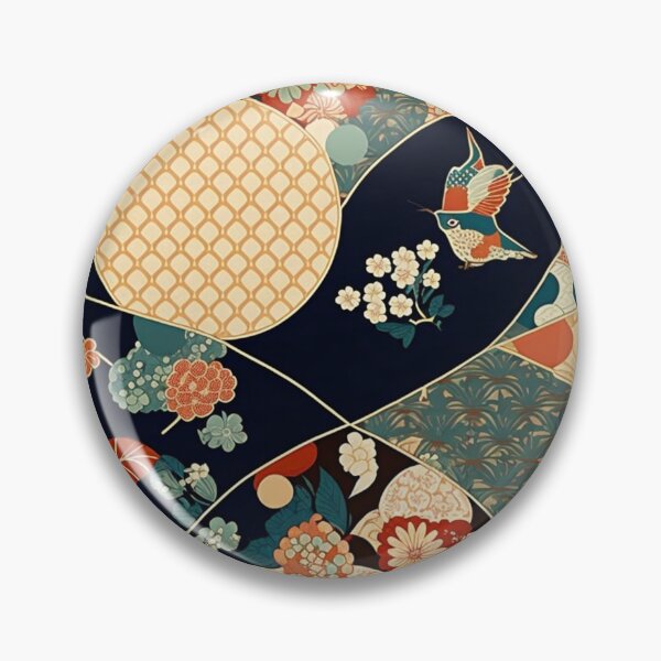 Artikelvorschau, Traditionelles Kimono-Muster entworfen und verkauft von Japanculture.