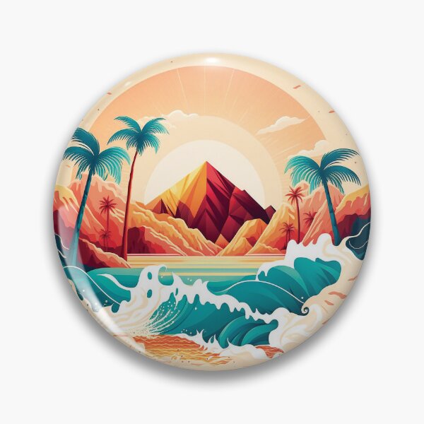 Item preview, Landscape ocean palm tree#10 designed and sold by FunArt4You.