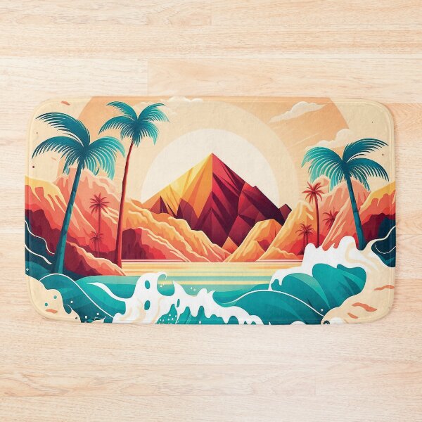 Item preview, Landscape ocean palm tree#10 designed and sold by FunArt4You.