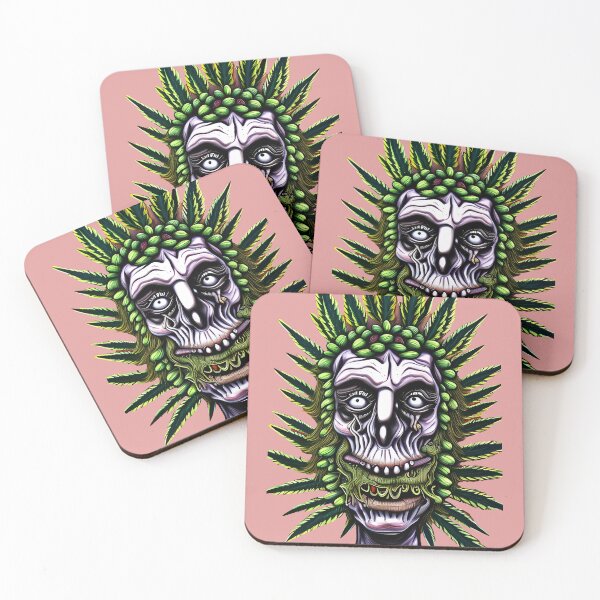 Item preview, Stoner Skull designed and sold by Cryptic Canvas.