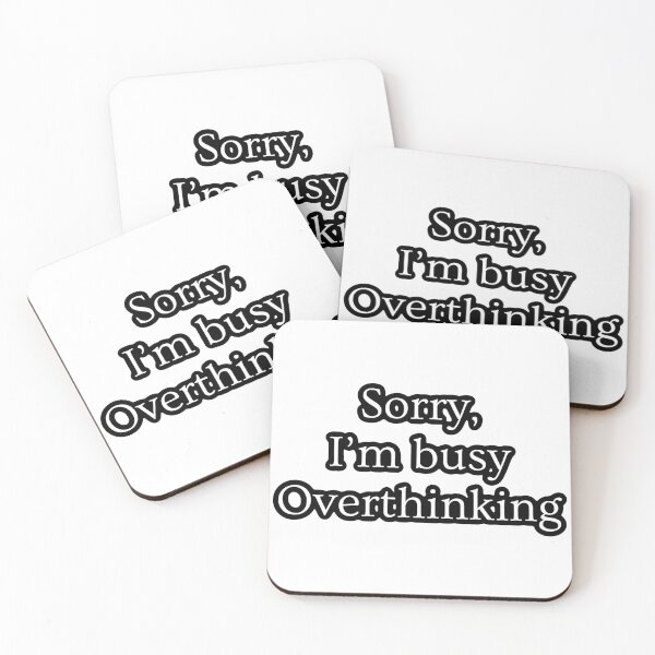 Item preview, Busy overthinking  designed and sold by shaybosh.