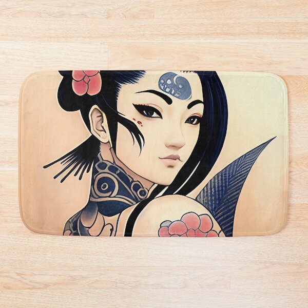 Item preview, Irezumi Woman ( Anime / Ukiyo-e / Traditional Japanese Art Influence ) designed and sold by Ellen Davis.