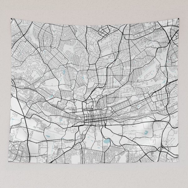 Item preview, Johannesburg City Map of South Africa - Circle designed and sold by deMAP.