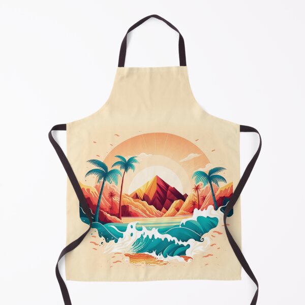 Item preview, Landscape ocean palm tree#10_v designed and sold by FunArt4You.