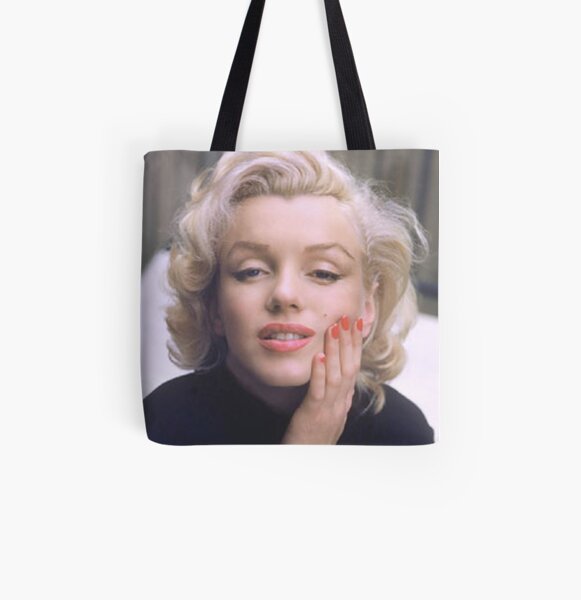 Marilyn in Color All Over Print Tote Bag