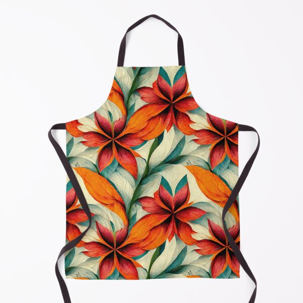 Item preview, painted abstract floral pattern designed and sold by sSupernovas001.
