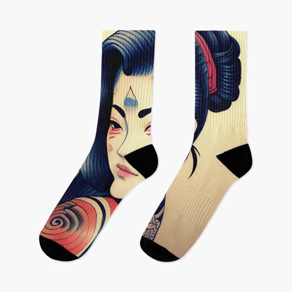 Item preview, Irezumi Woman ( Anime / Ukiyo-e / Traditional Japanese Art Influence ) designed and sold by Ellen Davis.