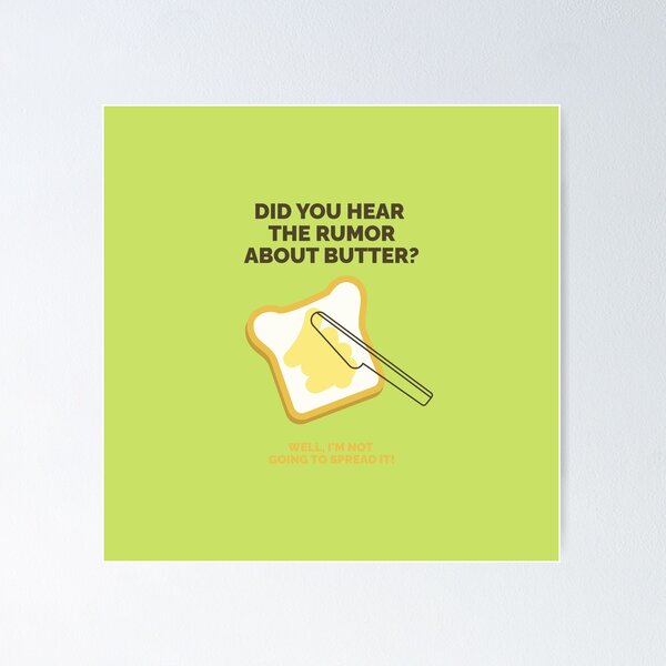 Item preview, spread the word about butter designed and sold by WitshireW.