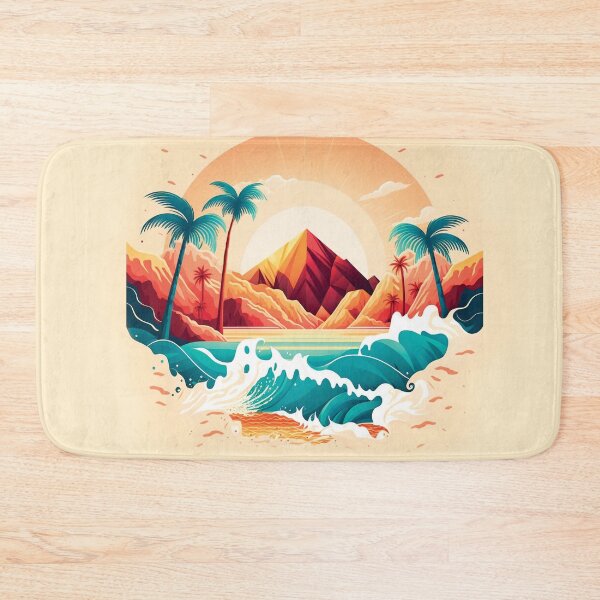 Item preview, Landscape ocean palm tree_gor#10 designed and sold by FunArt4You.
