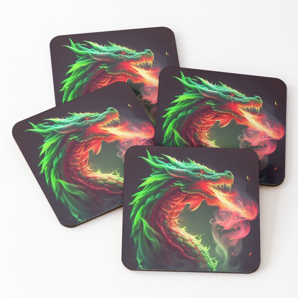 Item preview, The 8k Beautiful Green Dragon: A Fantasy Art Masterpiece designed and sold by Zovermind.