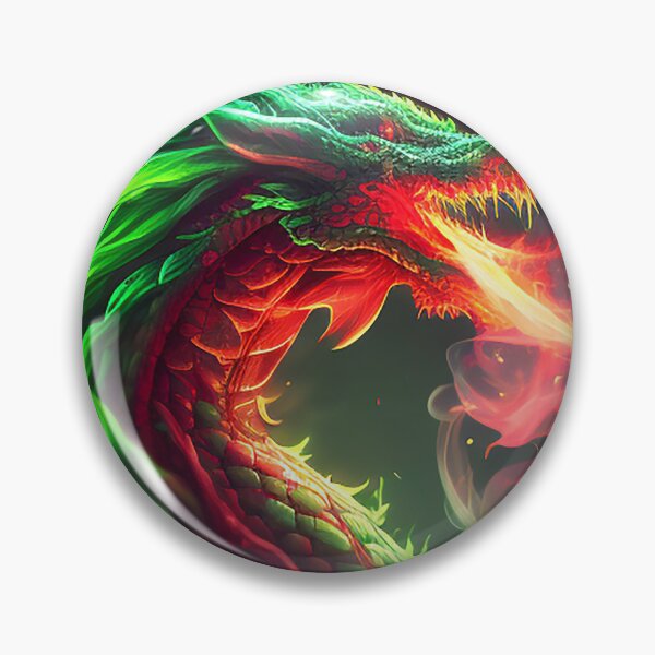 Item preview, The 8k Beautiful Green Dragon: A Fantasy Art Masterpiece designed and sold by Zovermind.