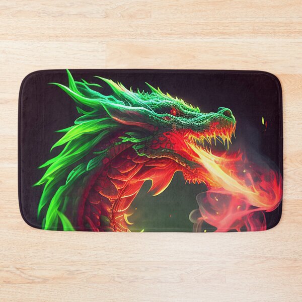 Item preview, The 8k Beautiful Green Dragon: A Fantasy Art Masterpiece designed and sold by Zovermind.