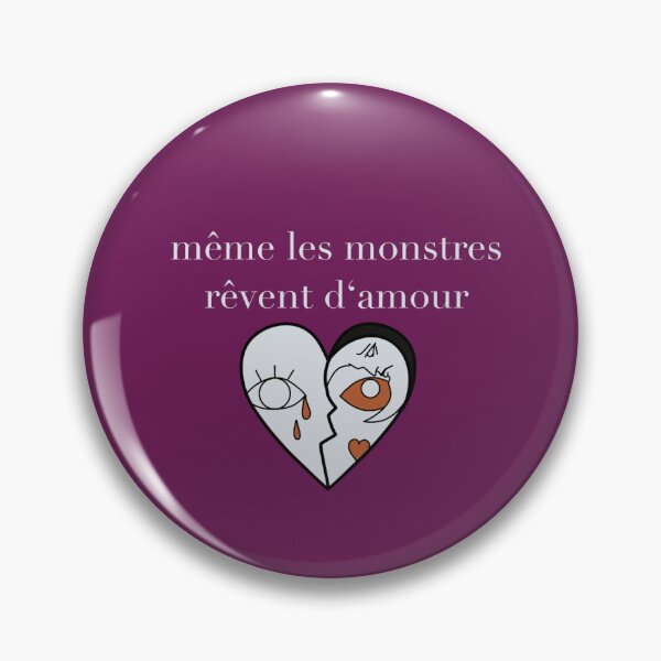 Item preview, Tsew The Kid Même les monstres rêvent d'amour designed and sold by herissontattoo.