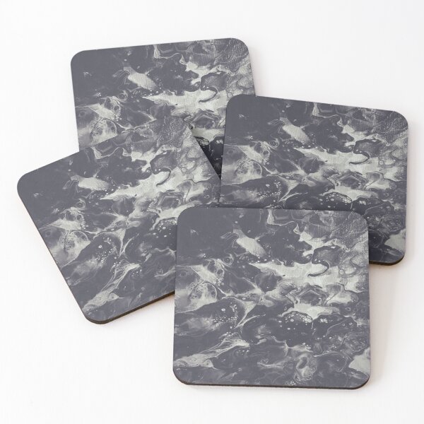 Item preview, GW-2 Silver Abstract Painting designed and sold by FunBoutique34.
