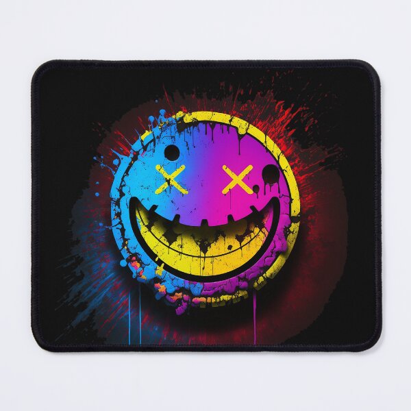 Item preview, Cyberpunk Grinning Face designed and sold by The-Fox-Hole.