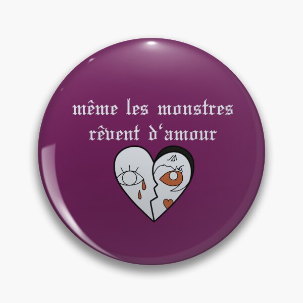 Item preview, Tsew The Kid Même les monstres rêvent d'amour designed and sold by herissontattoo.