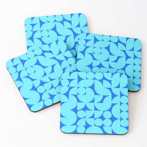 Item preview, Kids Bluish Geometric Pattern - Shapes #1 designed and sold by Trendy-Now.